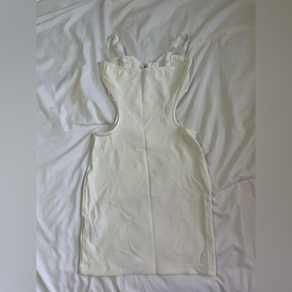 Edikted White Mini Dress with Cut-Outs - Picture 2 of 2
